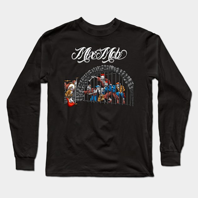 Mix Mob (A Pirate's Life for Me) Long Sleeve T-Shirt by Mix Mob